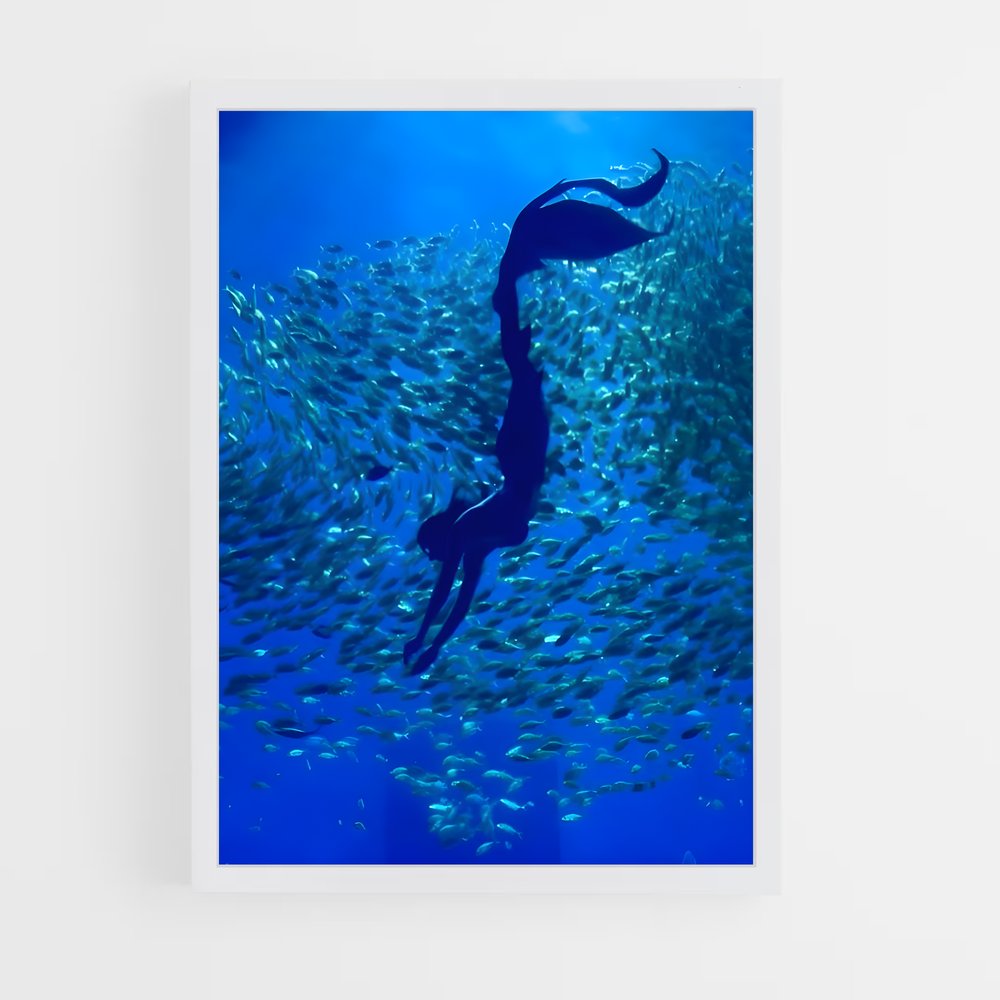 ap-mermaid-3 cadre Blanc