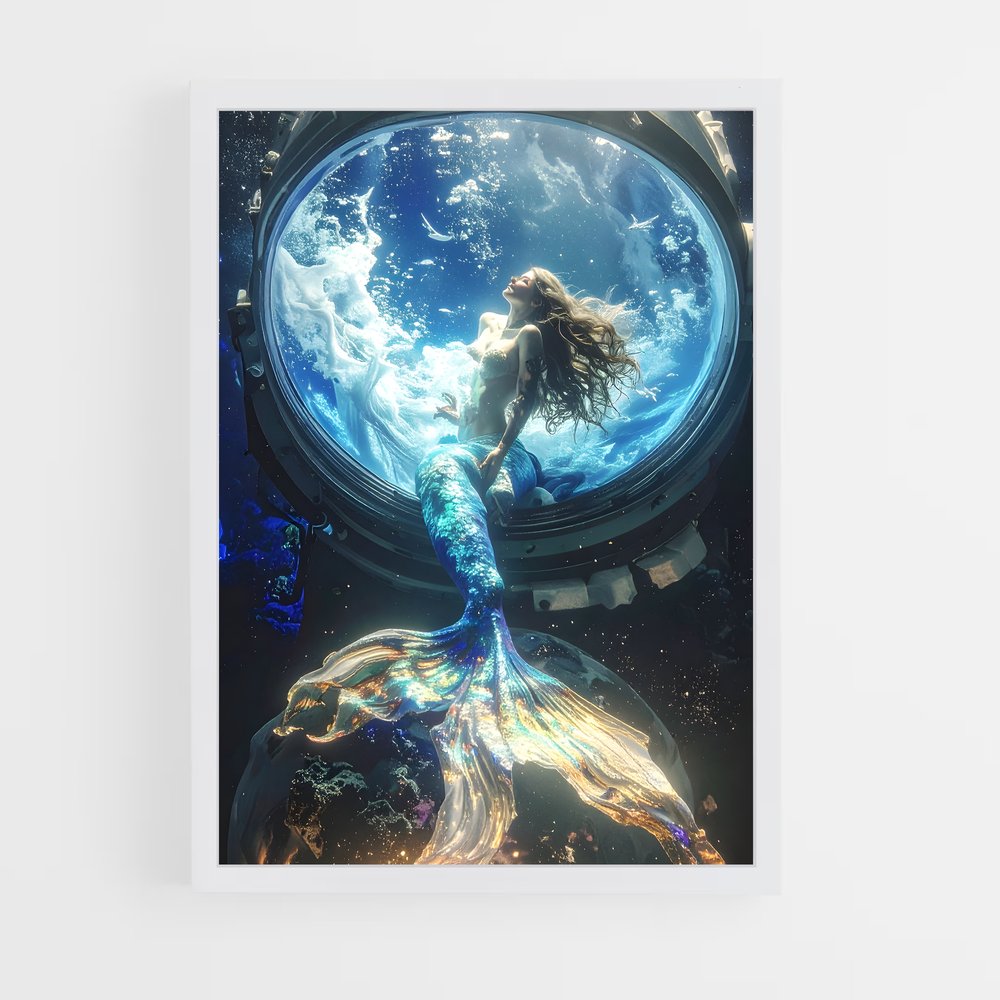ap-mermaid-5 cadre Blanc