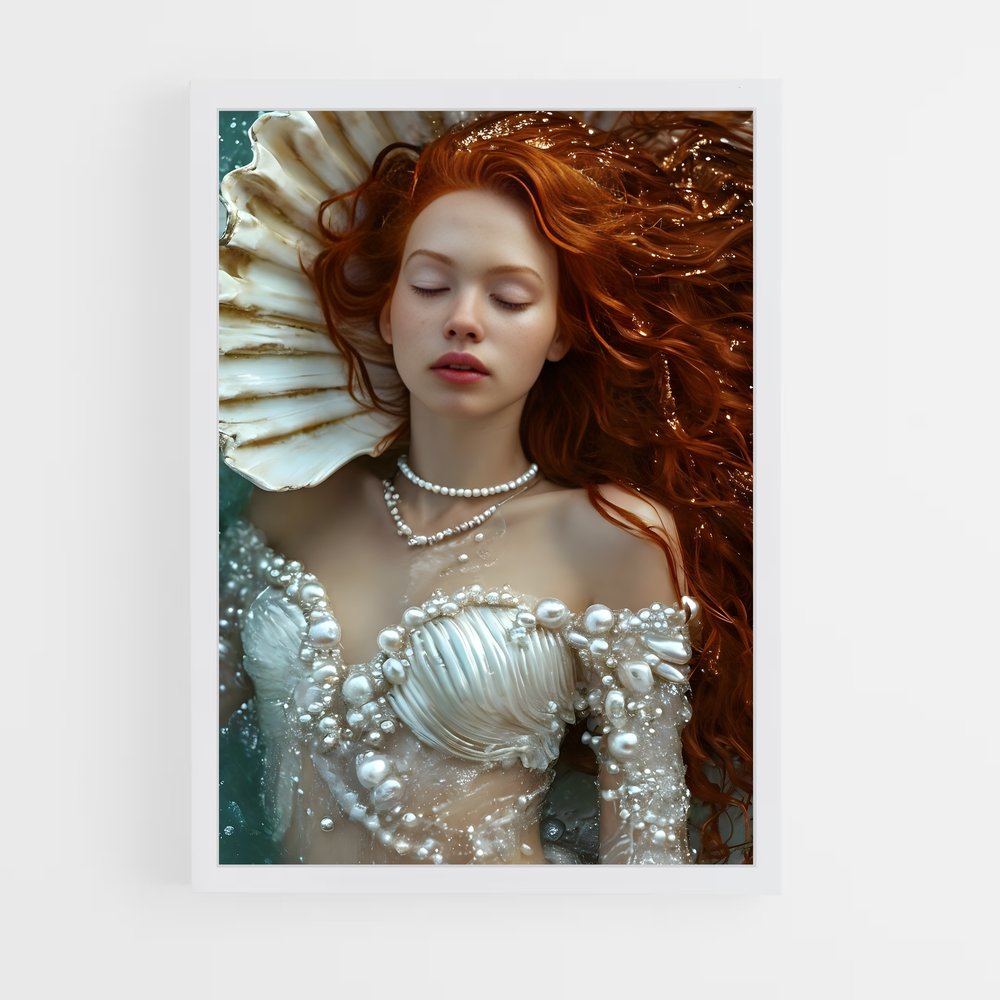 ap-mermaid-6 cadre Blanc