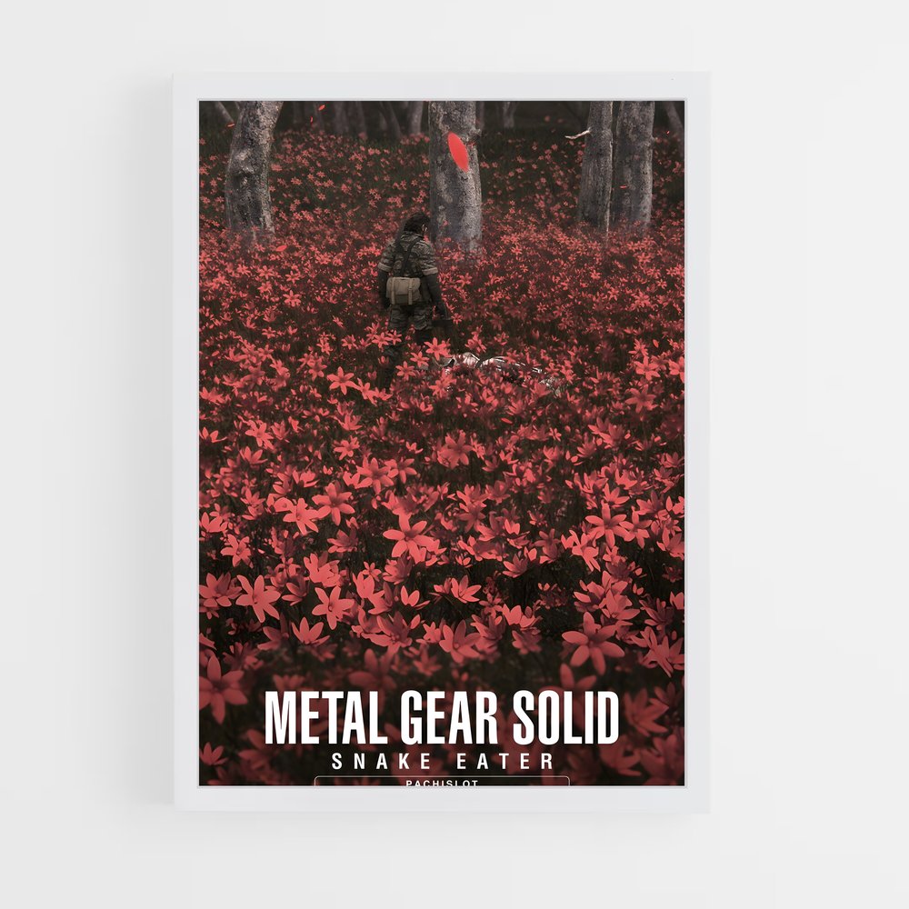 ap-metal gear solid-2 cadre Blanc