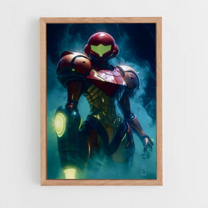 ap-metroid-6 cadre Bois clair