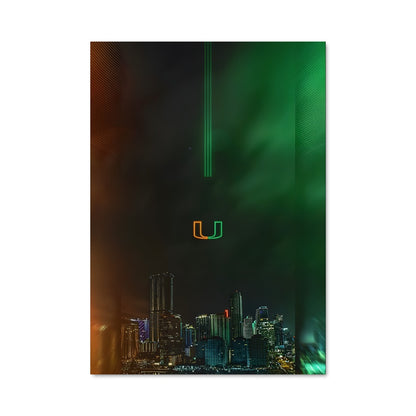 Poster Skyline Verte
