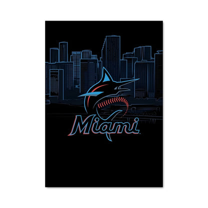 Poster Shark Attack Miami