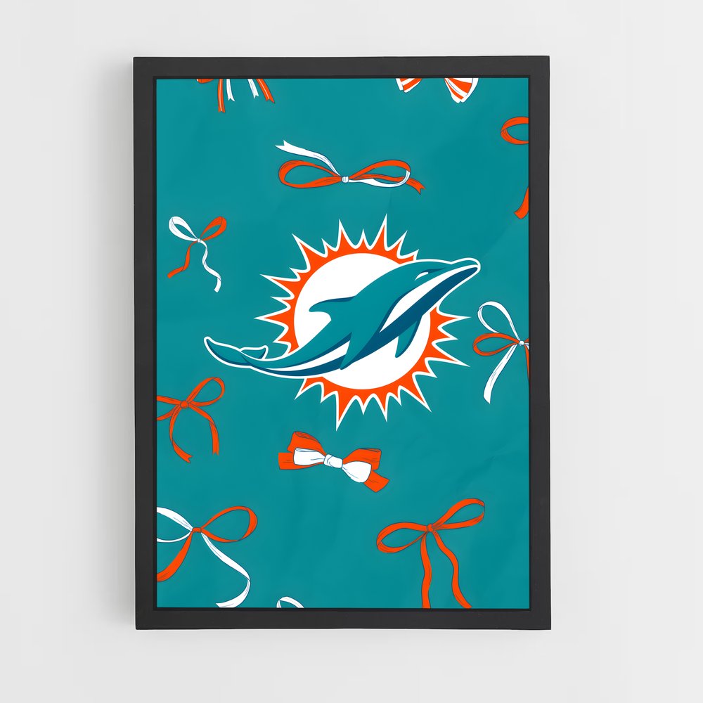 ap-miami dolphins-2 cadre Noir