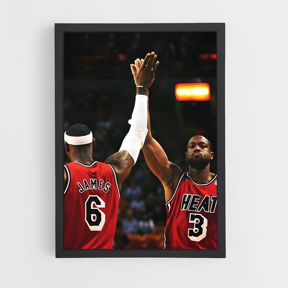 ap-miami heat-2 cadre Noir