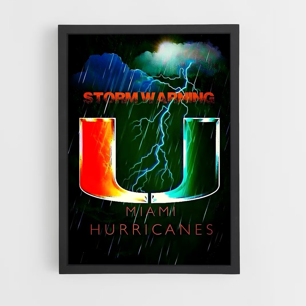 ap-miami hurricanes-1 cadre Noir