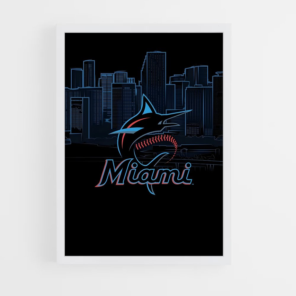 ap-miami marlins-2 cadre Blanc