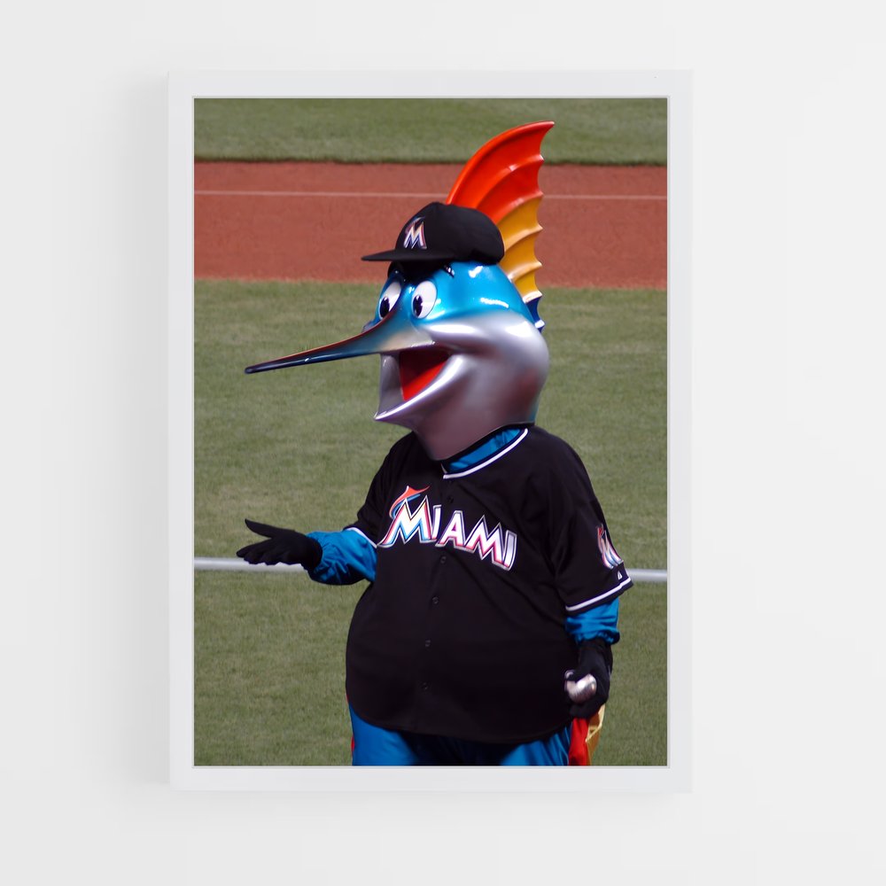 ap-miami marlins-4 cadre Blanc