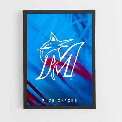 ap-miami marlins-6 cadre Noir