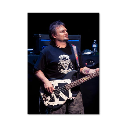 Poster Bassiste en Concert