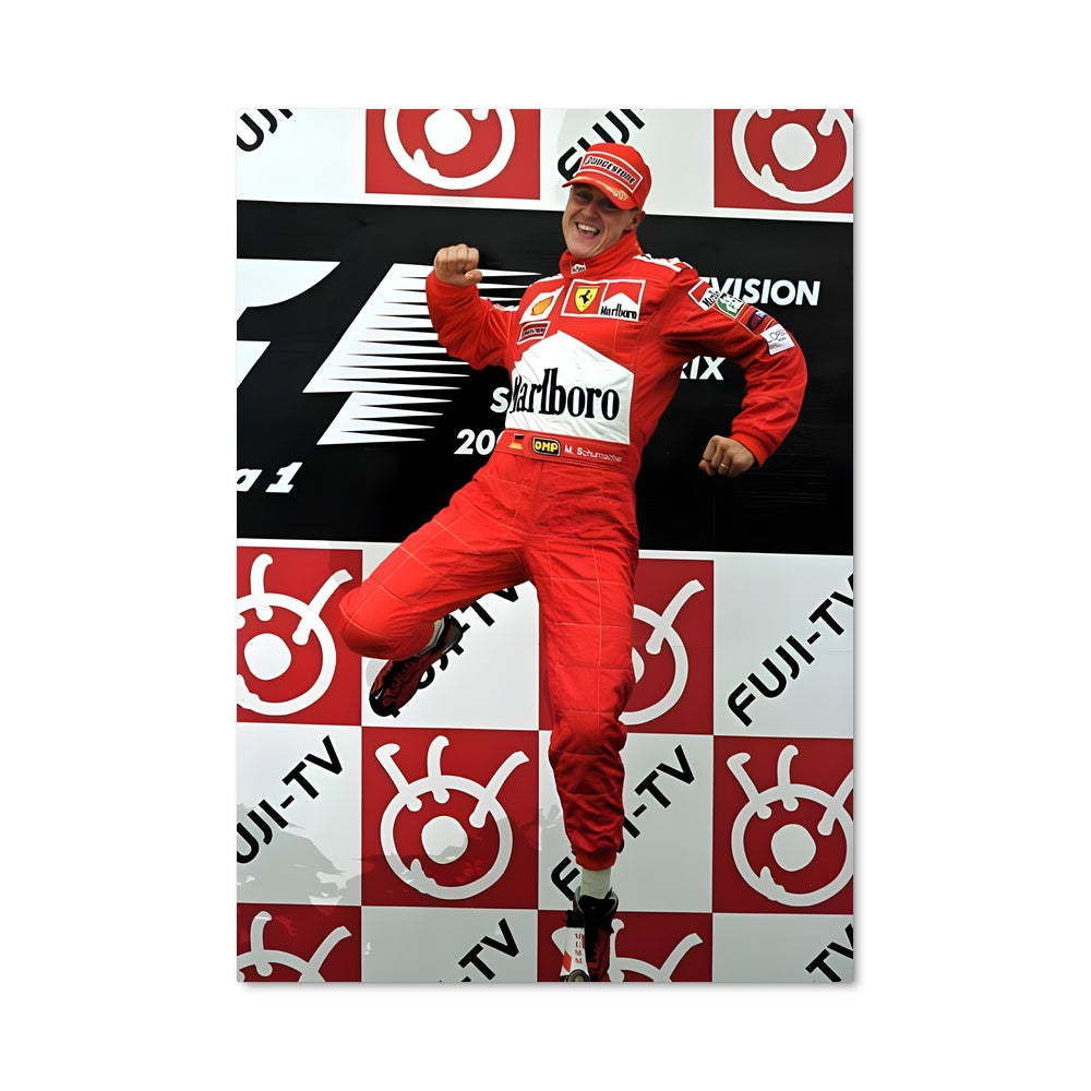Poster Légende Rouge