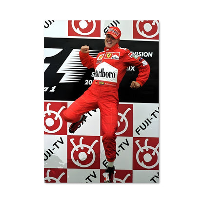 Poster Légende Rouge