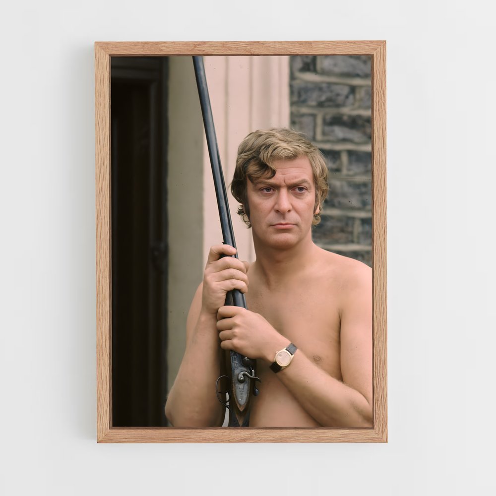 ap-michael caine-7 cadre Bois clair