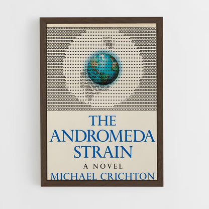 ap-michael crichton-4 cadre Bois foncé