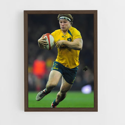 ap-michael hooper-1 cadre Bois foncé