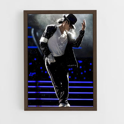 ap-michael jackson-1 cadre Bois foncé