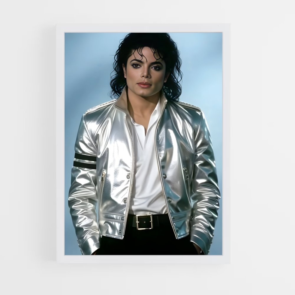 ap-michael jackson-6 cadre Blanc