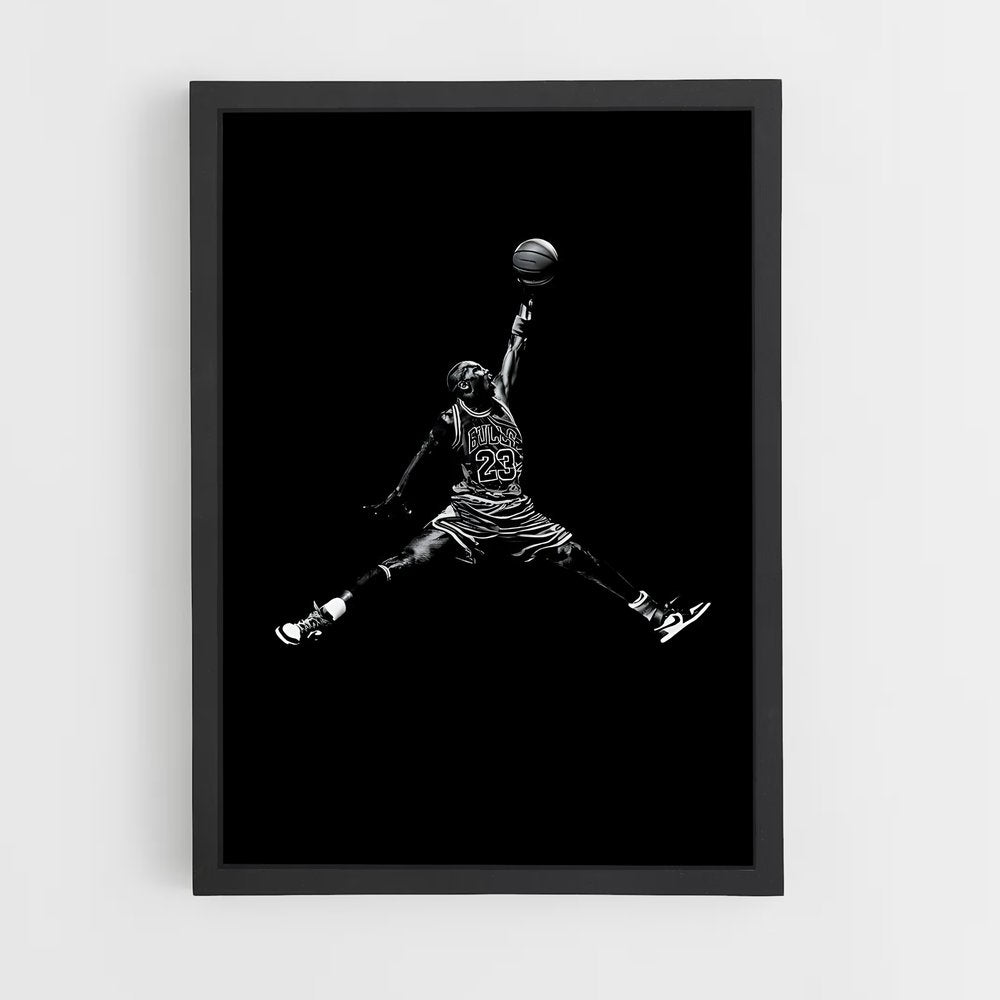 ap-michael jordan-12 cadre Noir