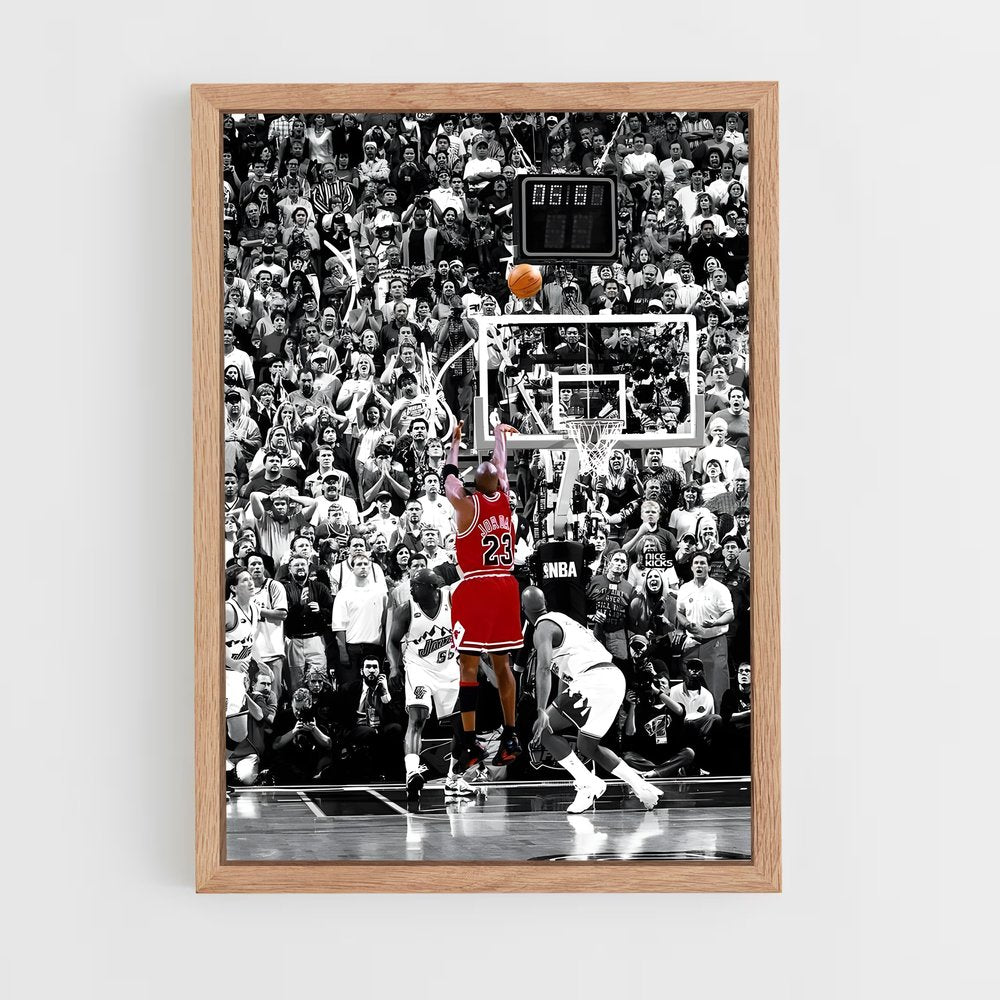 ap-michael jordan-7 cadre Bois clair