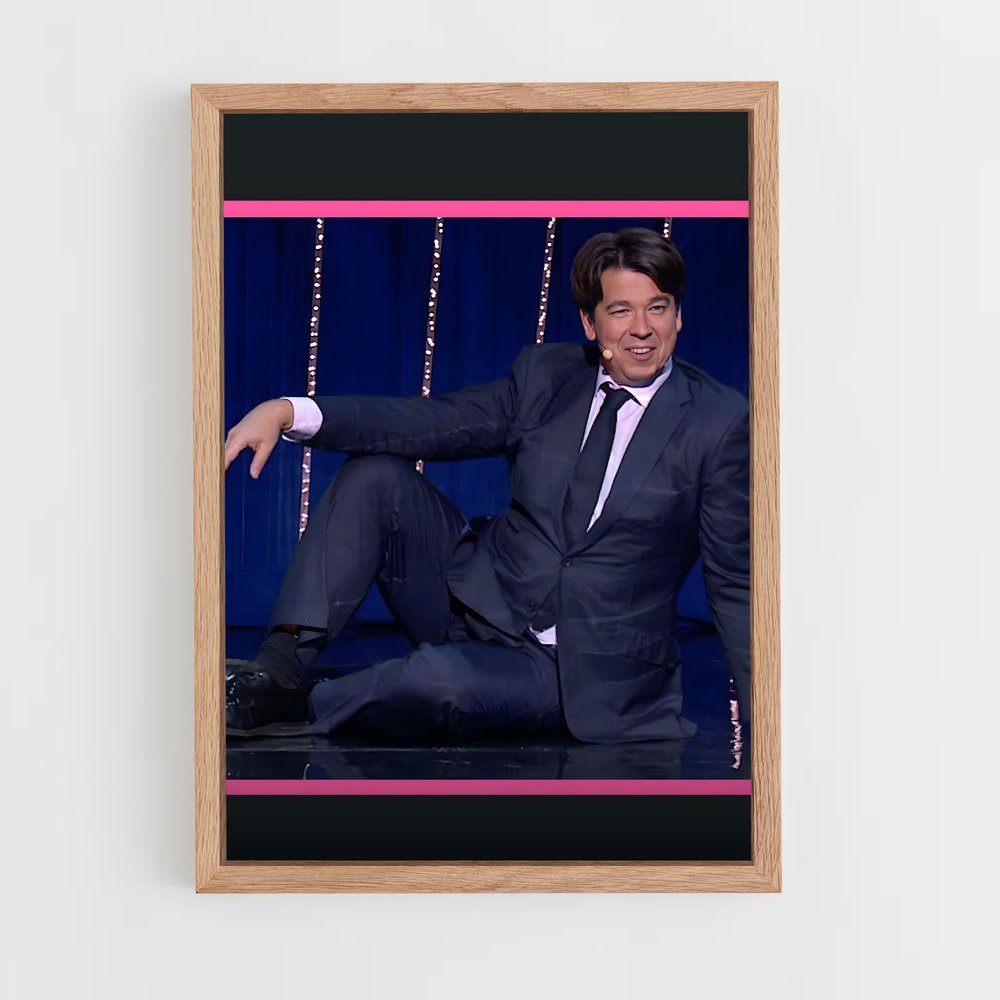 ap-michael mcintyre-7 cadre Bois clair