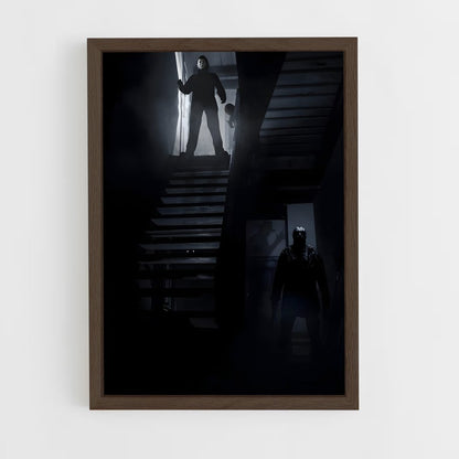 ap-michael myers-12 cadre Bois foncé