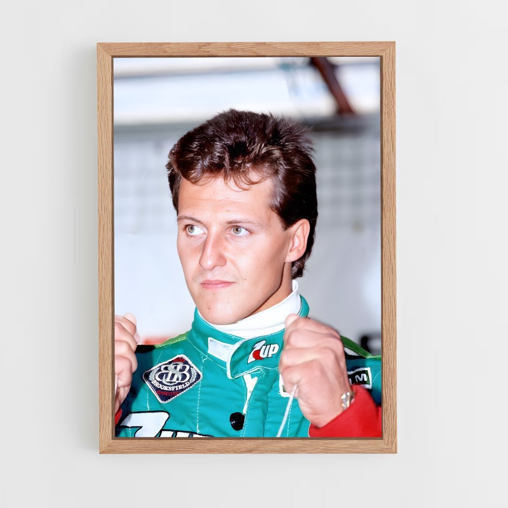 ap-michael schumacher-14 cadre Bois clair
