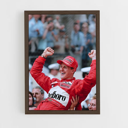 ap-michael schumacher-4 cadre Bois foncé