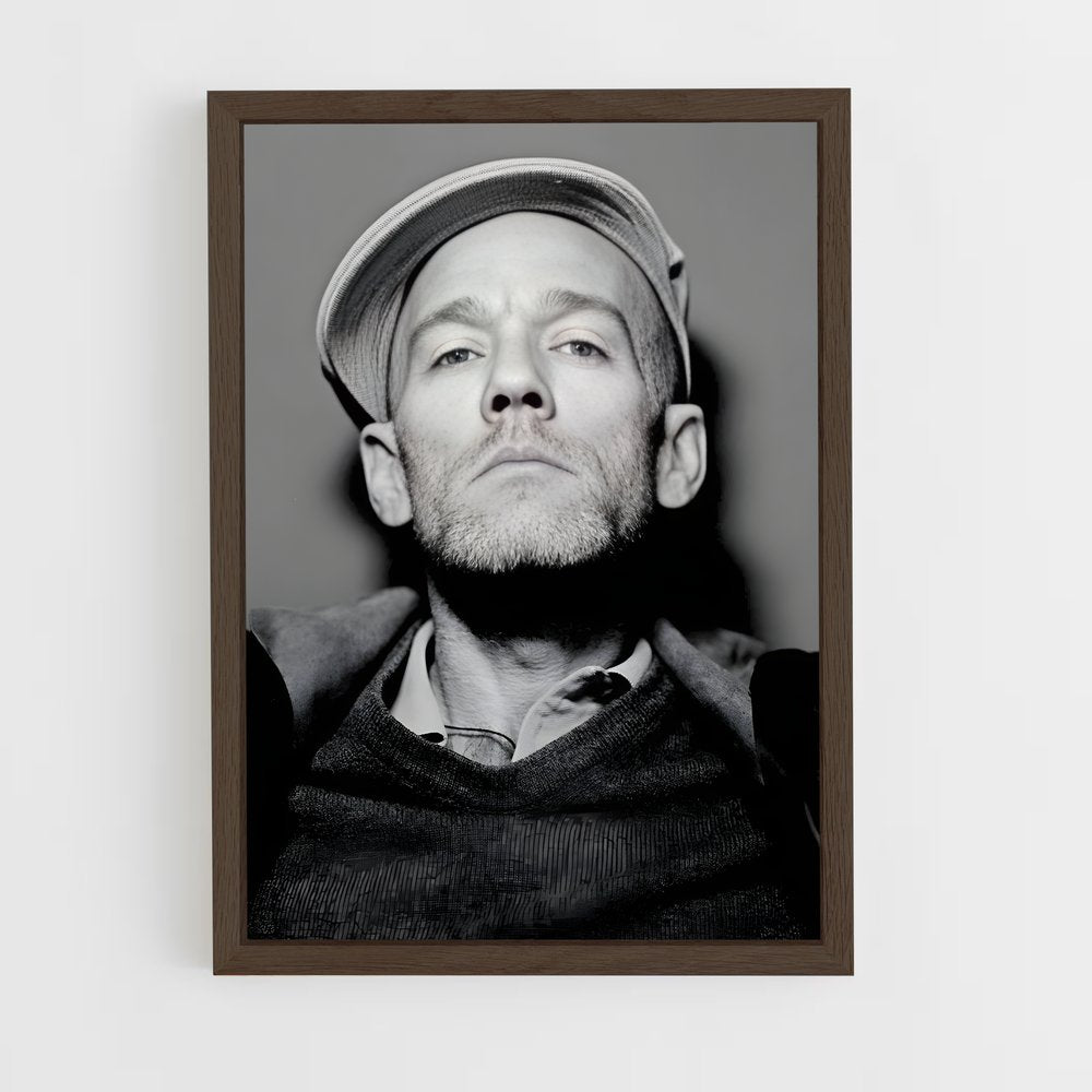 ap-michael stipe-1 cadre Bois foncé