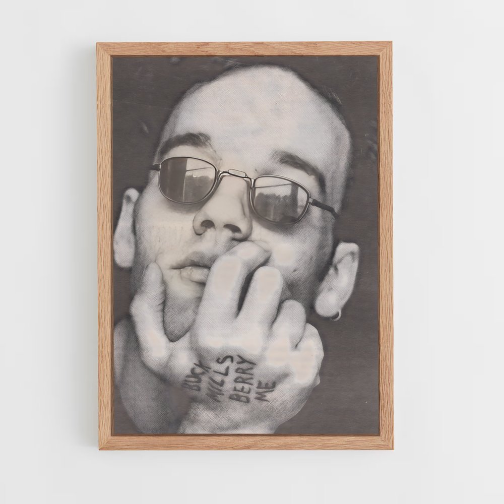 ap-michael stipe-3 cadre Bois clair