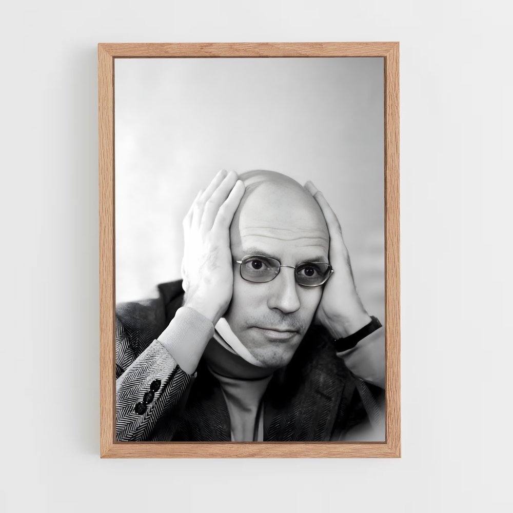 ap-michel foucault-2 cadre Bois clair