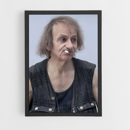 ap-michel houellebecq-3 cadre Noir