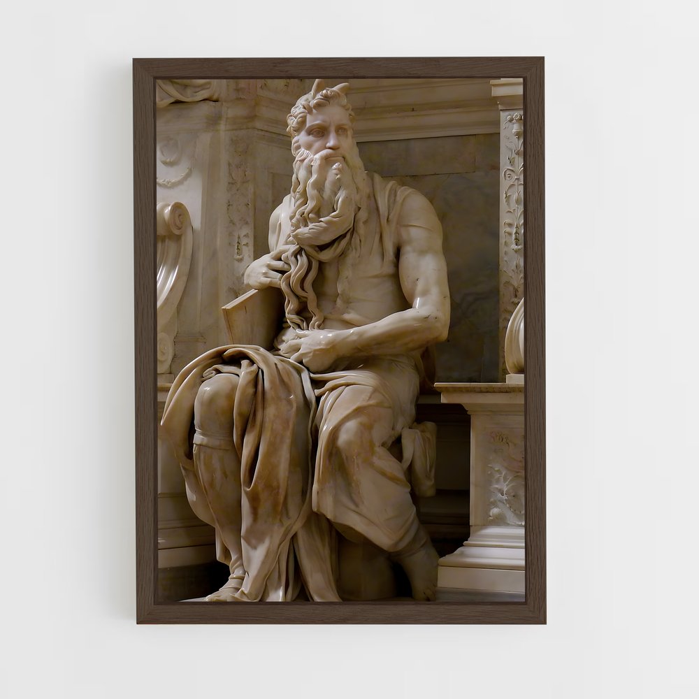 ap-michelangelo-2 cadre Bois foncé
