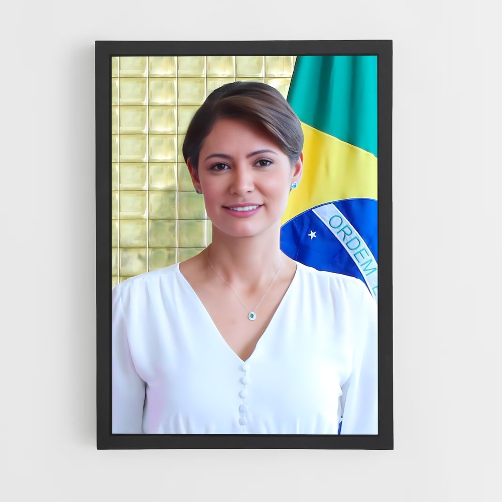 ap-michelle bolsonaro-1 cadre Noir