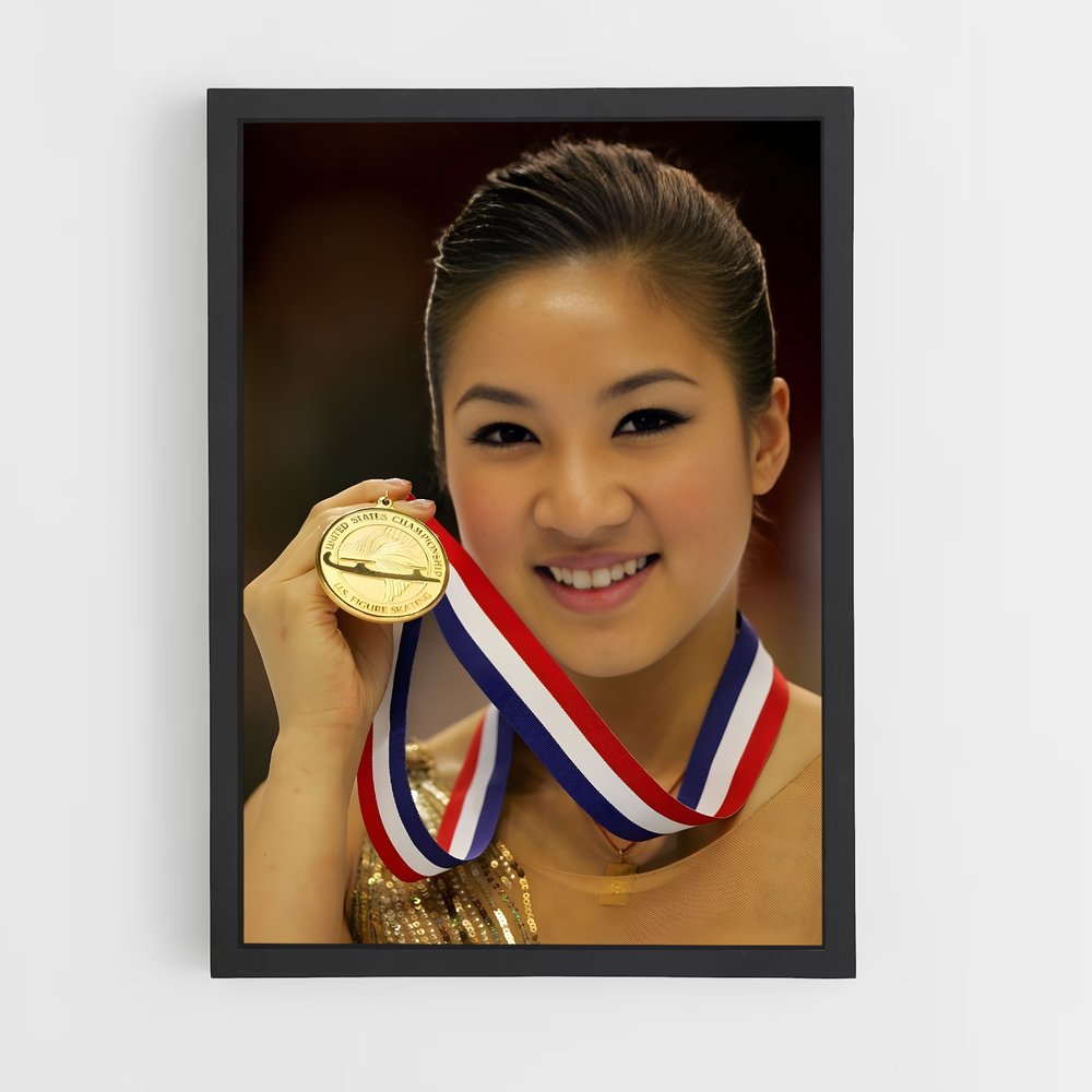 ap-michelle kwan-8 cadre Noir