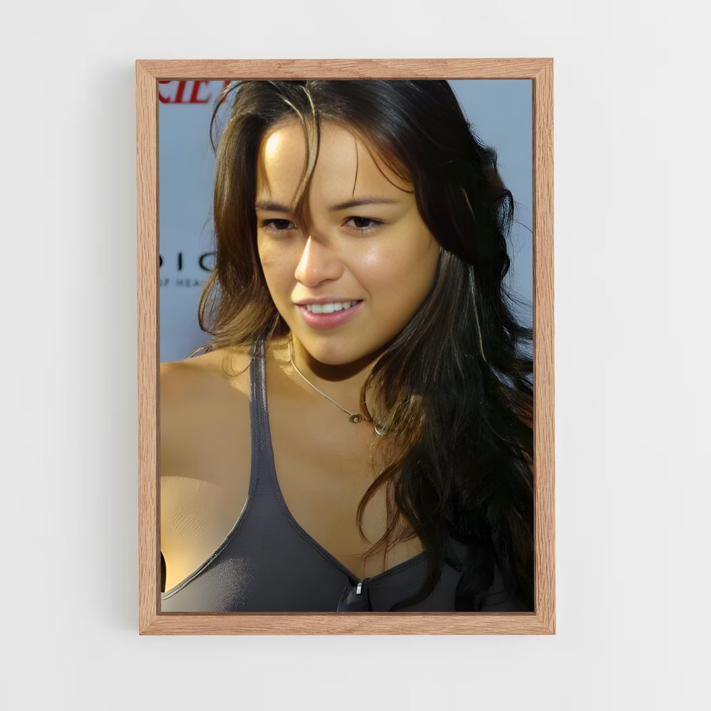 ap-michelle rodriguez-1 cadre Bois clair