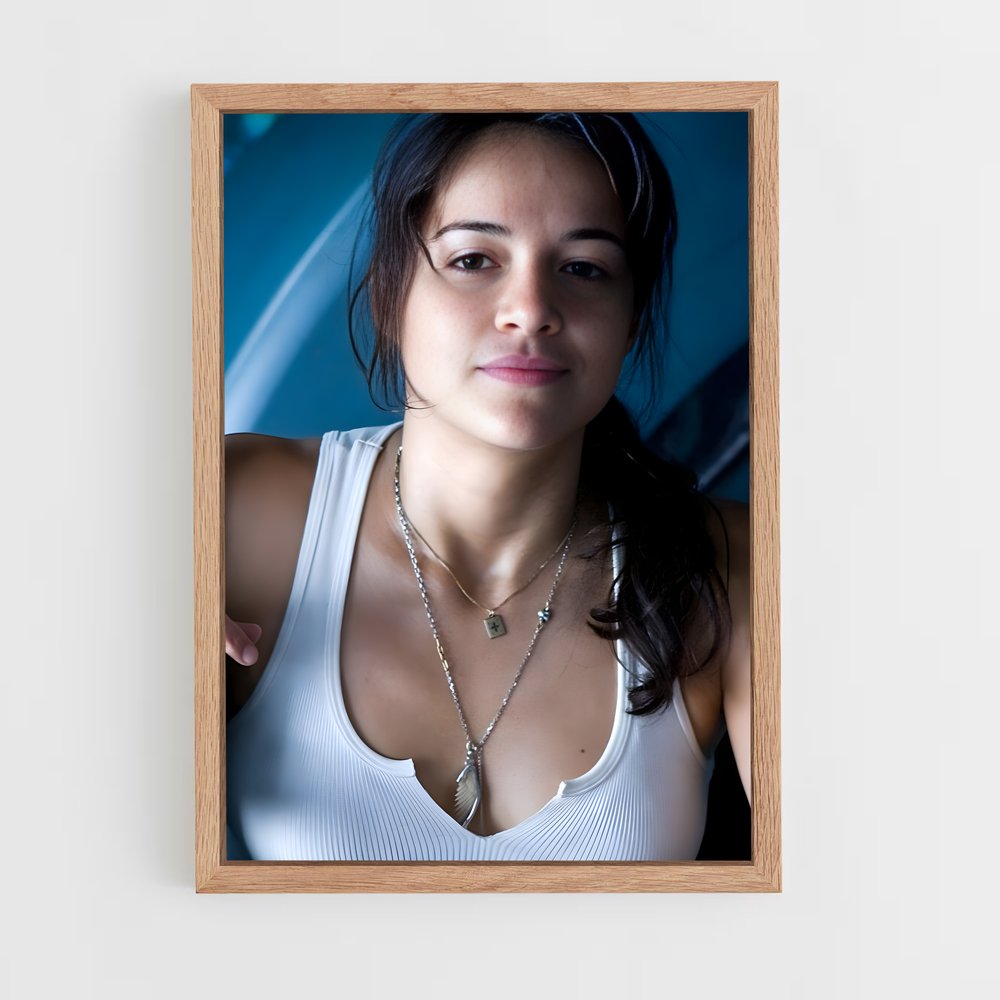 ap-michelle rodriguez-6 cadre Bois clair