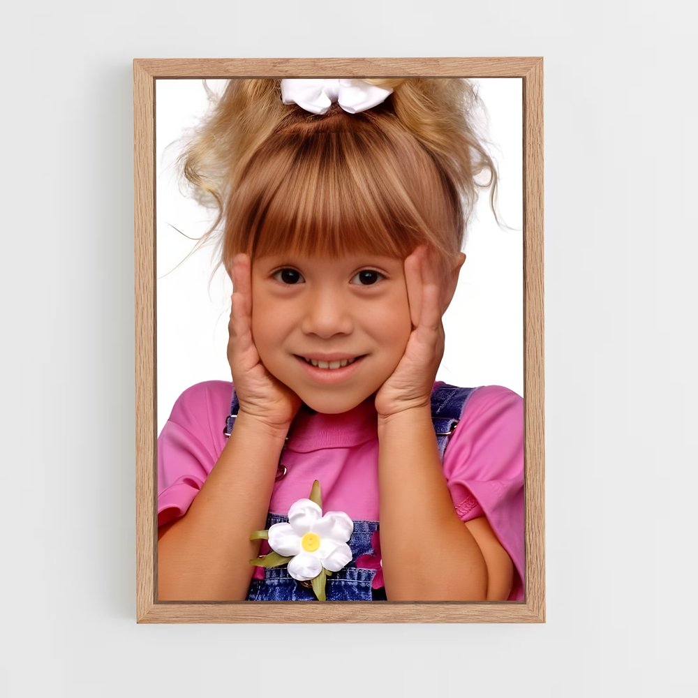 ap-michelle tanner-1 cadre Bois clair