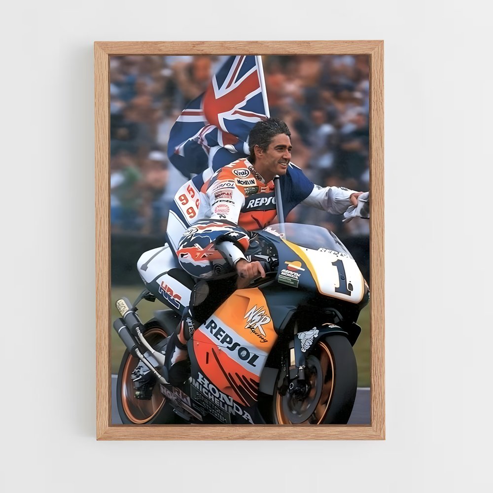 ap-mick doohan-2 cadre Bois clair