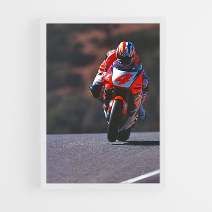 ap-mick doohan-8 cadre Blanc