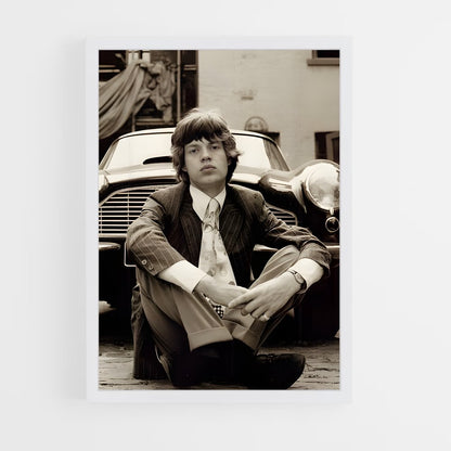 ap-mick jagger-1 cadre Blanc
