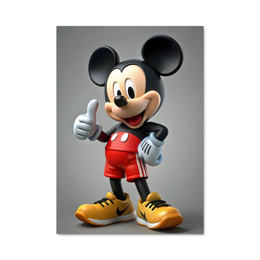 Poster Mickey en Folie