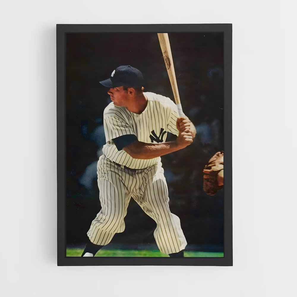 ap-mickey mantle-1 cadre Noir