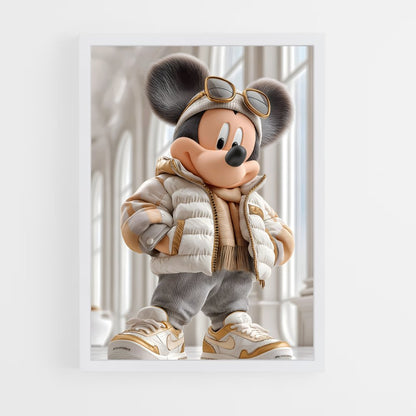 ap-mickey mouse-3 cadre Blanc