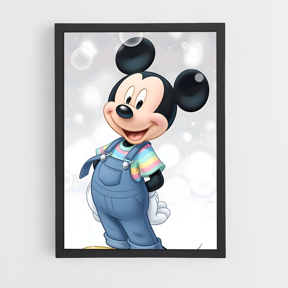 ap-mickey mouse-7 cadre Noir