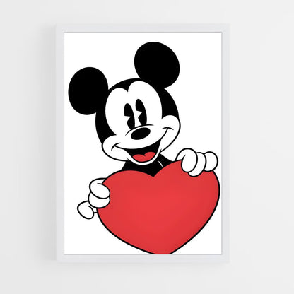 ap-mickey mouse-8 cadre Blanc
