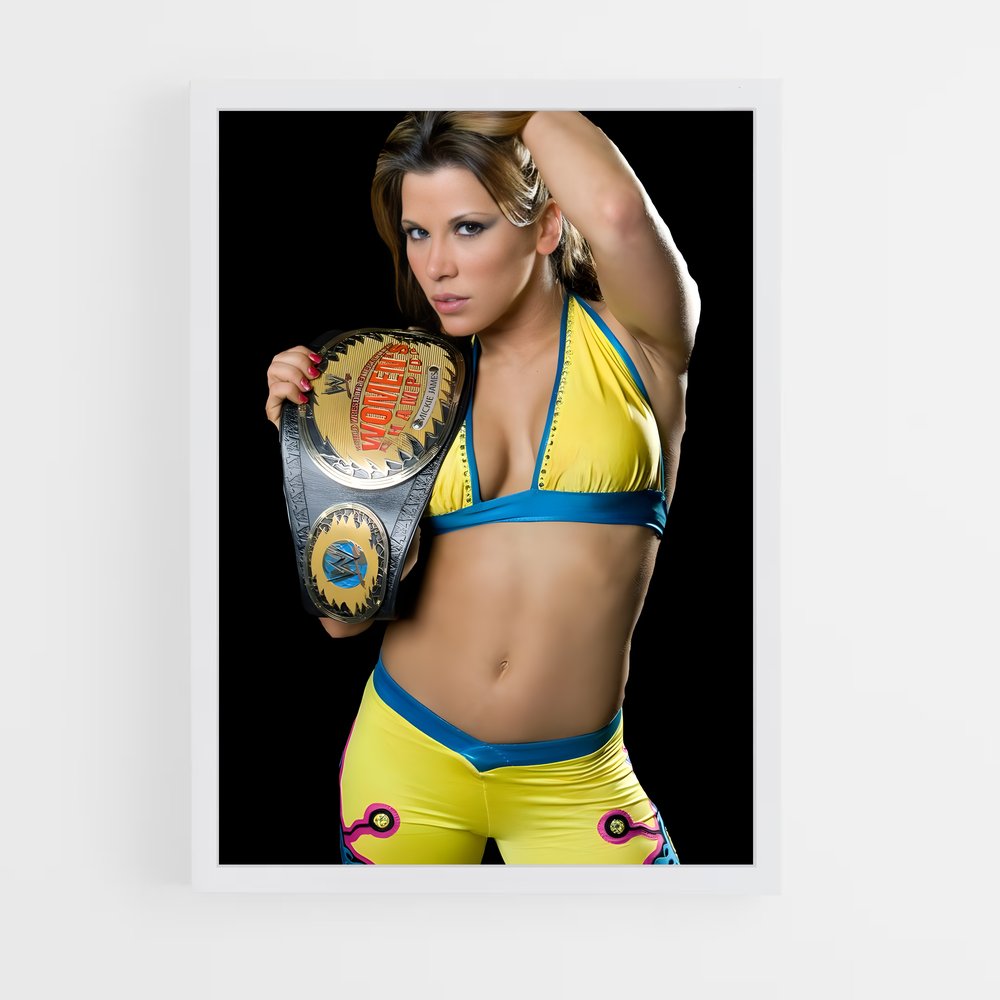 ap-mickie james-3 cadre Blanc