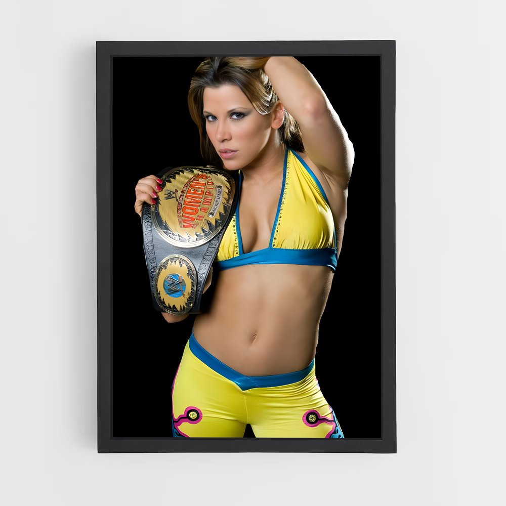 ap-mickie james-3 cadre Noir