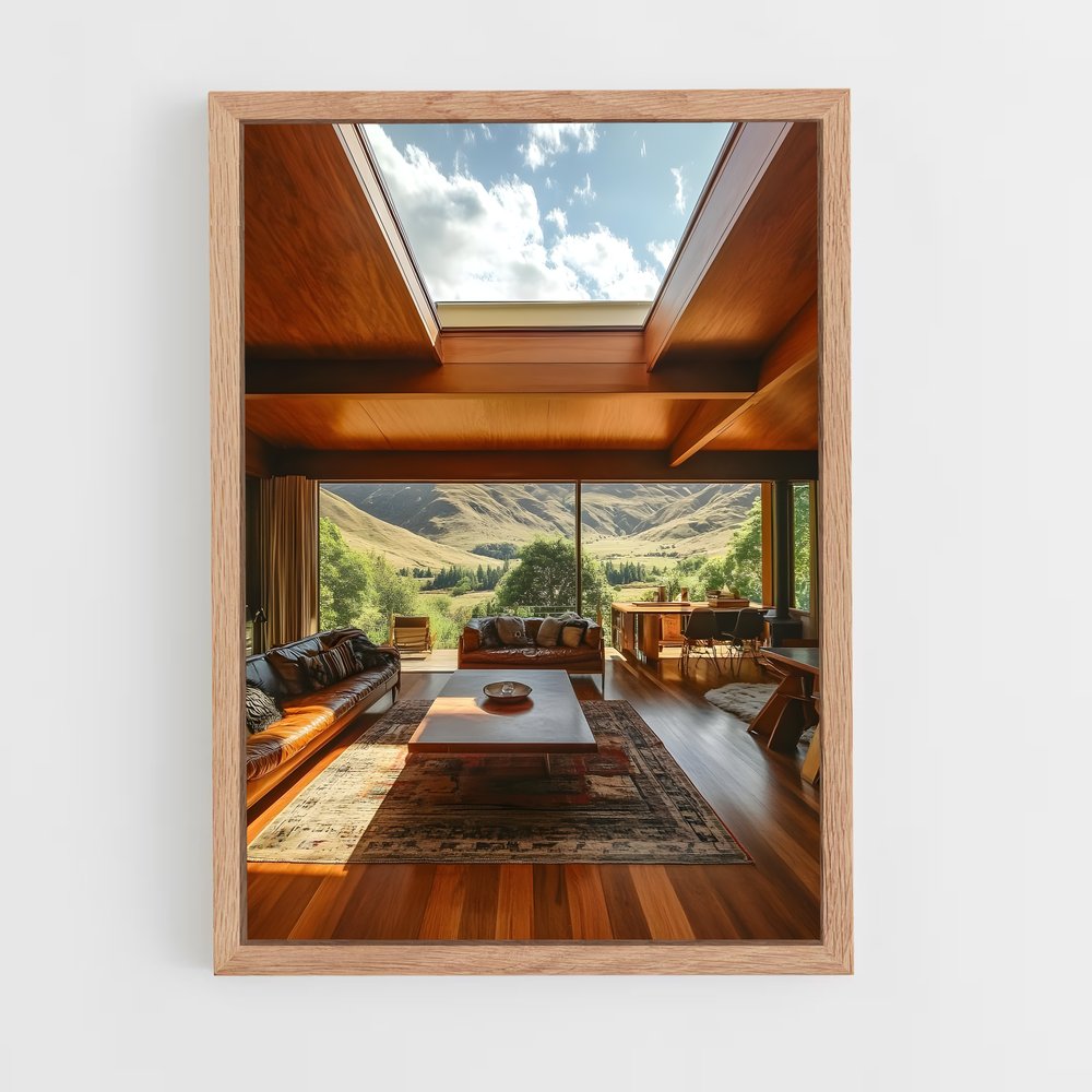 ap-mid-century modern architecture-13 cadre Bois clair
