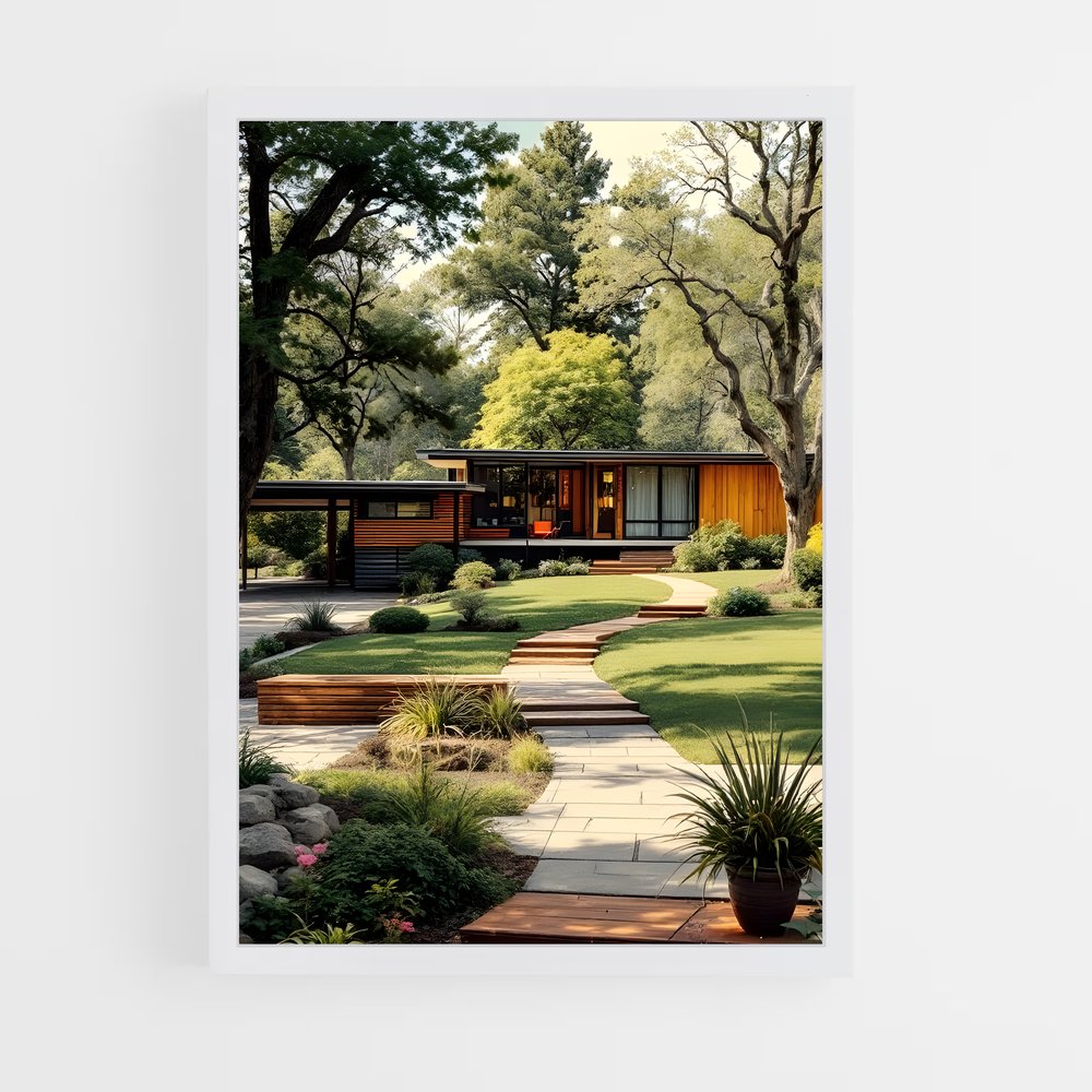 ap-mid-century modern architecture-5 cadre Blanc