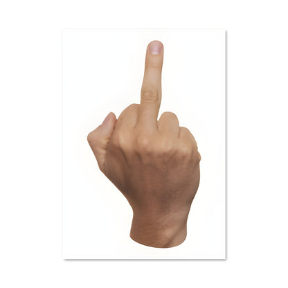 Poster Give It the Finger